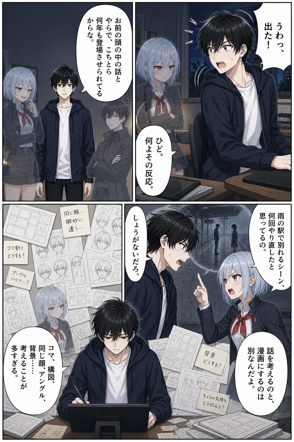 『頭の中の世界をカタチに出来なかった君へ』2ページ目