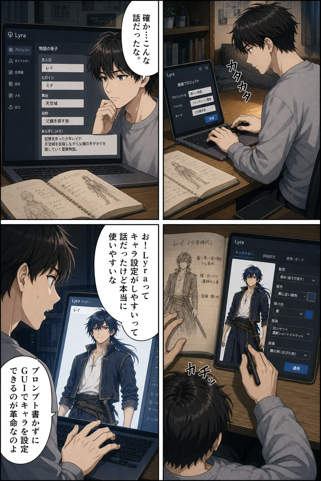 『少年時代との約束』5ページ目