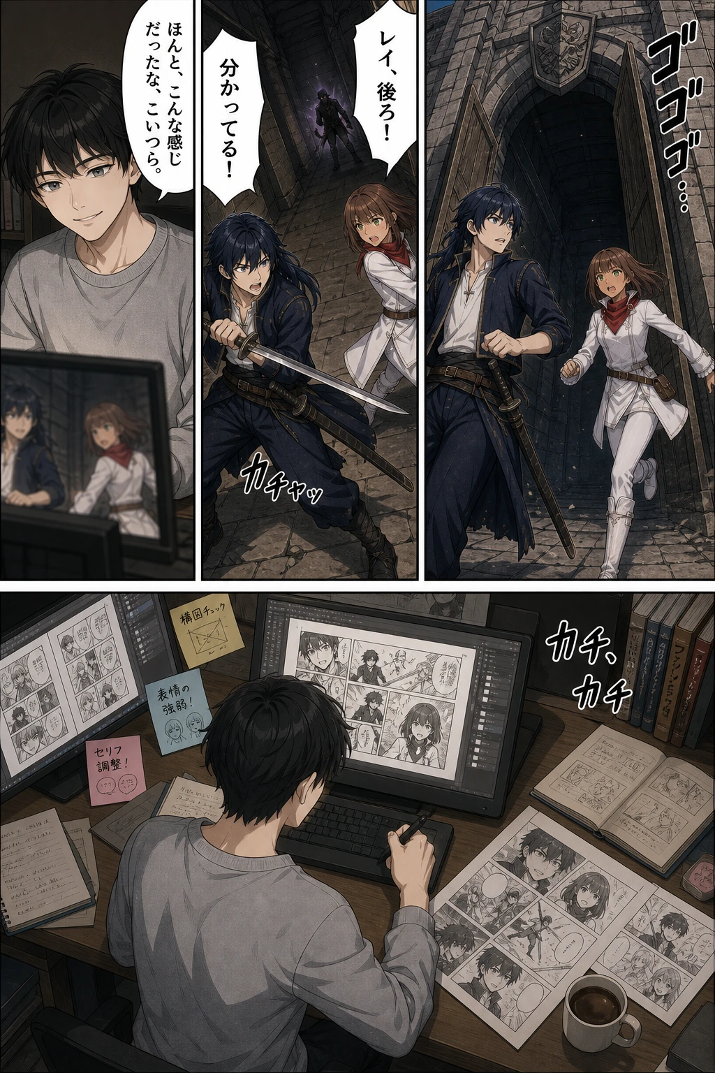 『少年時代との約束』7ページ目